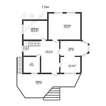 Дом, 2 этажа, 262 м2, 8 сот.