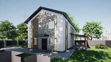 Дом, 2 этажа, 159 м2, 9 сот.