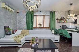 Дуплекс, 2 этажа, 128 м2, 2 сот.