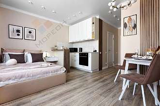 Студия, 27.6 м2