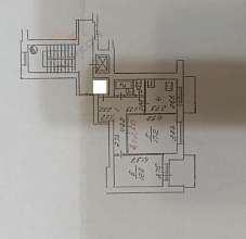 2-комнатная, 53.4 м2
