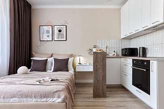 Студия, 27.6 м2