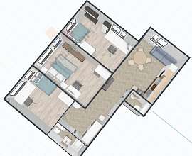 3-комнатная, 71.29 м2