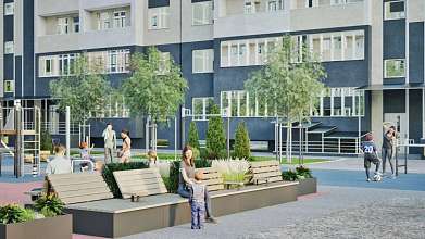 Студия, 21.61 м2