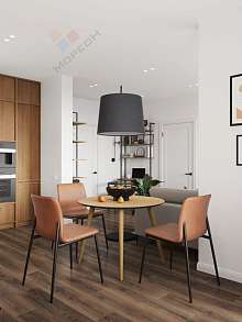 1-комнатная, 35.54 м2