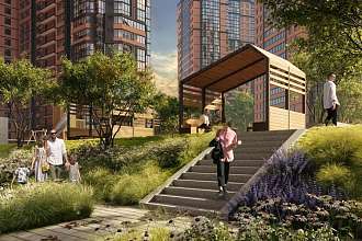 1-комнатная, 33.4 м2